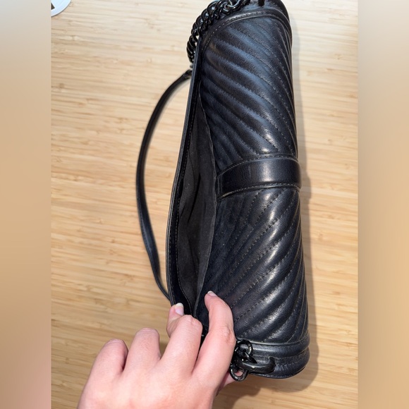 Rebecca Minkoff Chevron Quilted Jumbo Love Crossbody - Picture 6 of 11